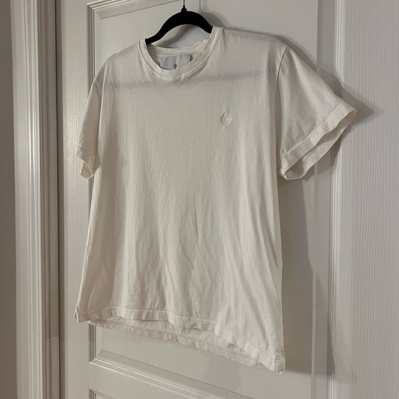 Tagliatore Men’s White Cotton Round Neck T-Shirt - Picture 5 of 10